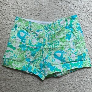 Lilly Pulitzer Callahan shorts with 4 inch inseam